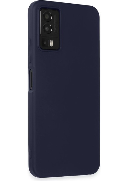 General Mobile Gm 23 Kılıf First Silikon - Lacivert Bstmy