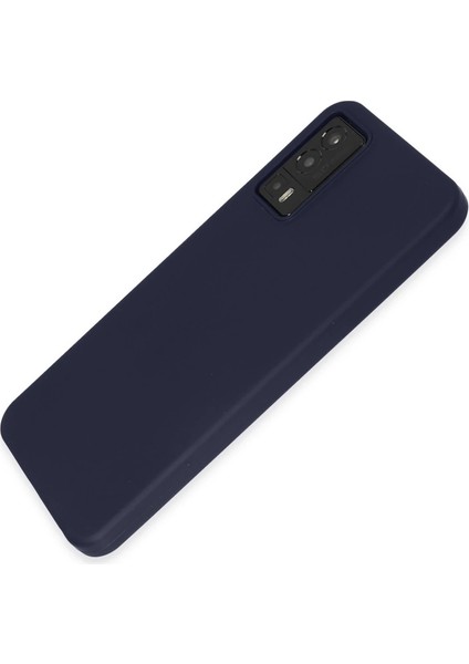 General Mobile Gm 23 Kılıf First Silikon - Lacivert Bstmy