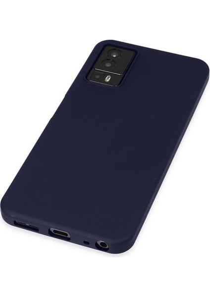 General Mobile Gm 23 Kılıf First Silikon - Lacivert Bstmy