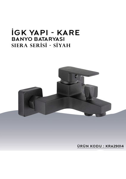 Igk Yapı – Kare Batarya KRA29014 Siera Banyo Bataryası
