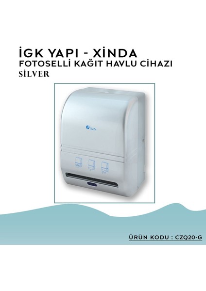 Igk Yapı – Xinda Fotoselli Silver Kağıt Havlu Makinesi (CZQ20-G) modelleri