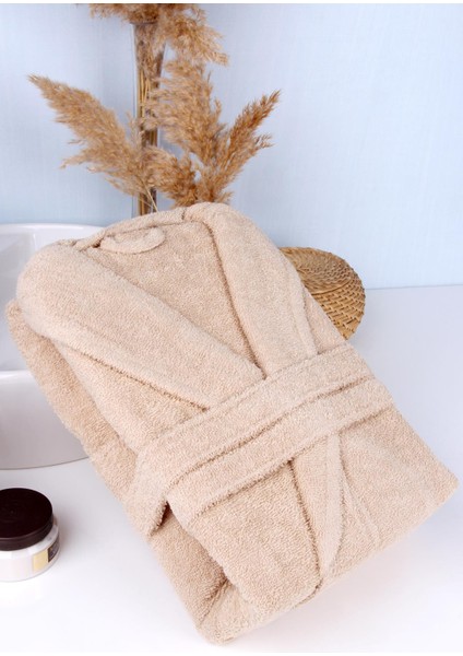 %100 Pamuk Şalyaka Bornoz