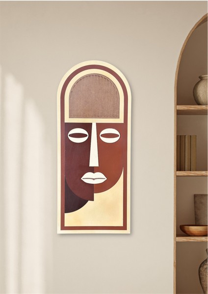 Rustik El Yapımı Ahşap Tablo 30X70