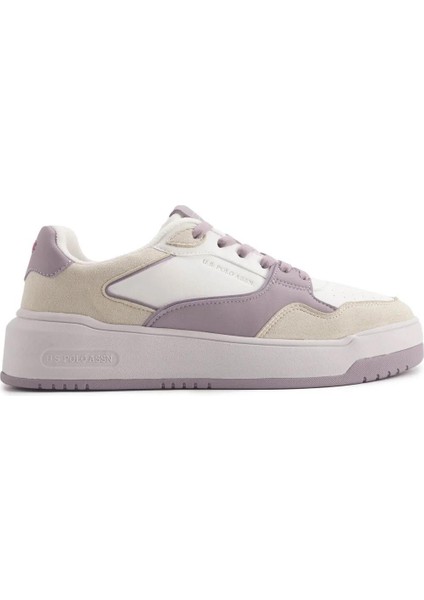 Us Polo Tıana 4pr 101887254 Beyaz-Lila Kadın Günlük Sneakers fiyatları