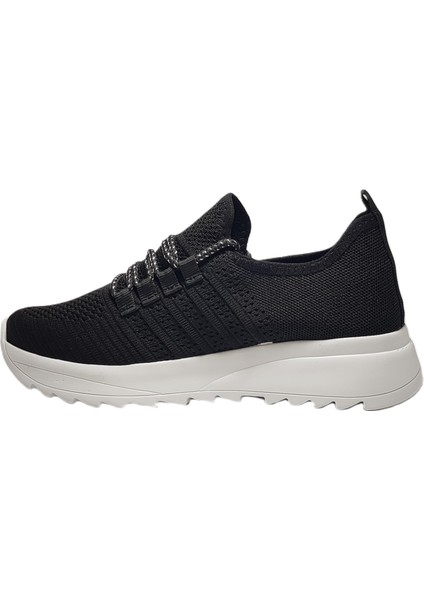 2302 Siyah-Beyaz Kadın Günlük Sneakers modelleri