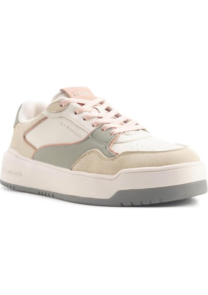 Us Polo Tıana 4pr 101887256 Bej Kadın Günlük Sneakers