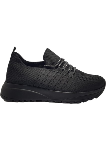 2302 Siyah Kadın Günlük Sneakers modelleri