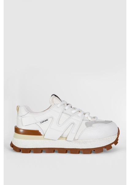 Lufıan Emıly 121230019 Beyaz Kadın Günlük Sneakers