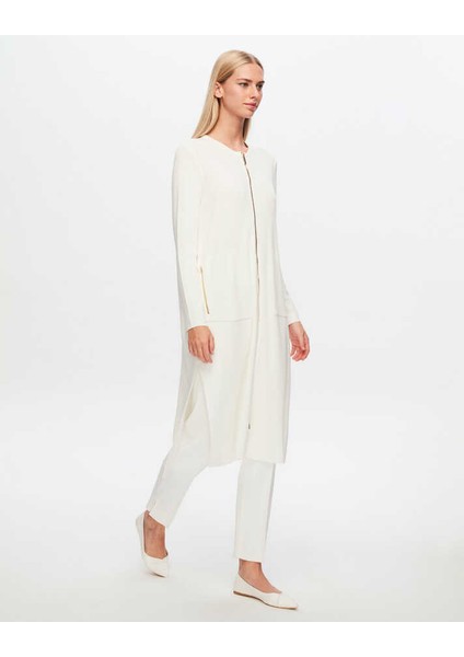 T24Y-9014 Mıssdalıda Fermuarlı Uzun Hırka fiyatları