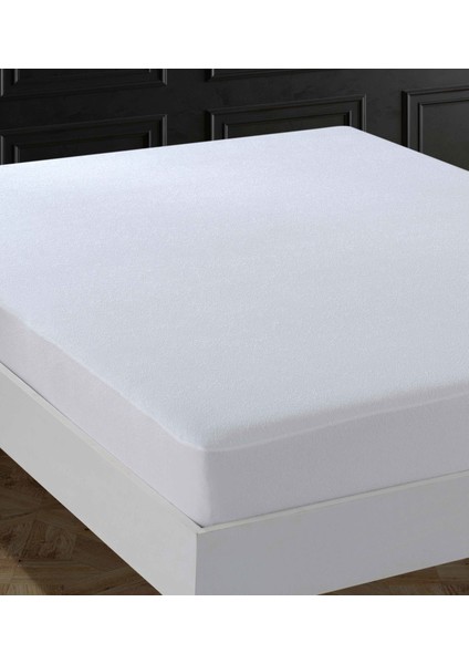 Çift Kişilik Pamuklu Fitted Sıvı Geçirmez Alez & Yatak Koruyucu