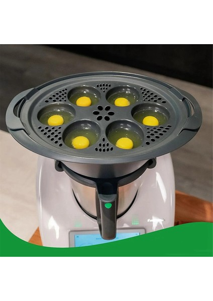 Thermomix Tm5 Tm6 TM31 Yeni 6'sı 1 Arada Yumurta Buharlı Pişirici Tepsi Gıda Sınıfı Pp, 6 Yumurta Kalıbı Buharlı Yumurta Haşlama Makinesi (Yurt Dışından) fiyatları