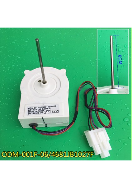 Evrensel Buzdolabı Dc Fan Motorunun Değiştirilmesi OMD-001F-06 / 4681JB1027F Buzdolabı Aksesuarları Için Fırçasız Motor (Yurt Dışından) fırsatları