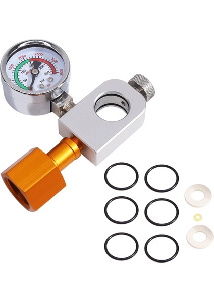 CGA320 Için Co2 Dolum Adaptörü Duo/terra/art Soda Makinesi Için Co2 Tankı Soda Dolum Hızlı Adaptörü (Yurt Dışından)