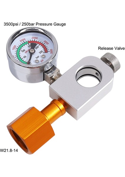 CGA320 Için Co2 Dolum Adaptörü Duo/terra/art Soda Makinesi Için Co2 Tankı Soda Dolum Hızlı Adaptörü (Yurt Dışından)