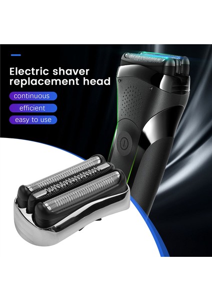Yedek Elektrikli Tıraş Makinesi Başlığı Braun 21S 3 Serisi 300S 301S 310S 320S 330S 340S 360S 380S 3000S 3010S Tıraş Makinesi Parçaları (Yurt Dışından) indirimleri