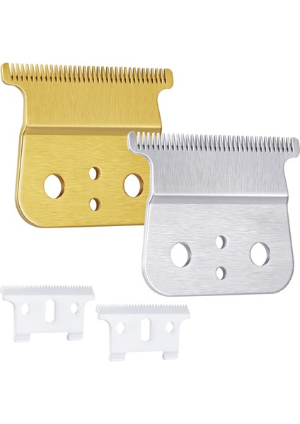 2 Çift Yedek T-Blade Saç Kesme Makinesi Yedek T Sakal Kesme Makinesi Yedek T Bıçaklı Saç Kesme Makinesi Seti (Yurt Dışından)