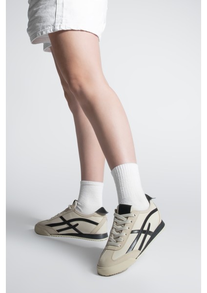 Kadın Sneaker Bağcıklı Spor Ayakkabı Fiyen