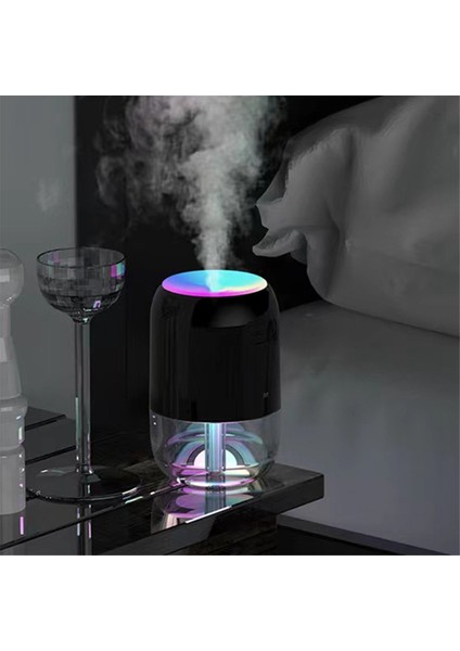 USB Hava Nemlendirici Atmosfer Işık Koku Akıllı Sprey Renkli Aromaterapi Difüzör Nemlendirici Araba Ev-A (Yurt Dışından) fırsatları