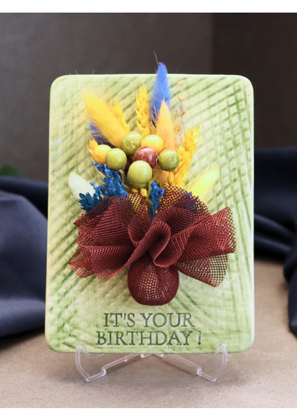 ile Çok Özel Hediyelik 🎁 Kutlama Hediyesi Tebrik Hediyesi Sürpriz Hediye 🎁 It’s Your Bırthday – Bugün Senin Doğum Günün! Şık Seramik Masa Süsü