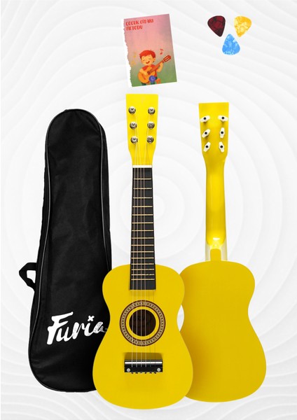 FR-23Y 6 Telli Çocuk Gitarı - Sarı