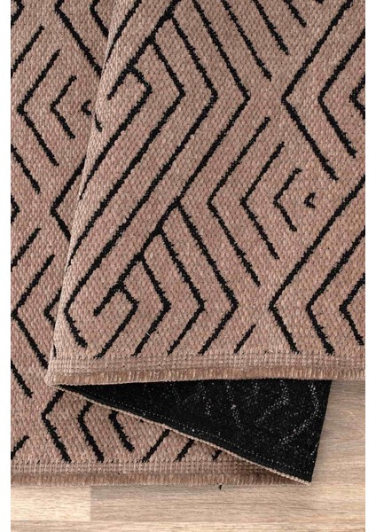 SERELIA-002 Şönil Kilim Dokuma, Jakarlı ve Kaymaz Taban Antialerjik, Makinede Yıkanabilir Leke Tutmaz Halı