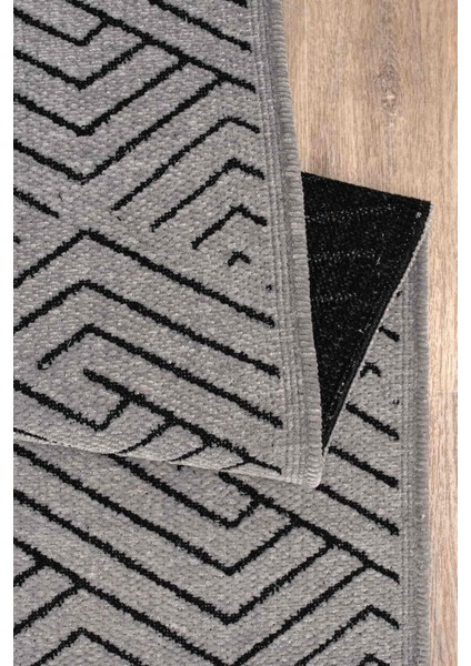 SERELIA-002 Şönil Kilim Dokuma, Jakarlı ve Kaymaz Taban Antialerjik, Makinede Yıkanabilir Leke Tutmaz Halı