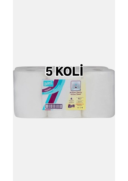 Hareketli Havlu 21CM 5 Koli Toplam 30 Rulo