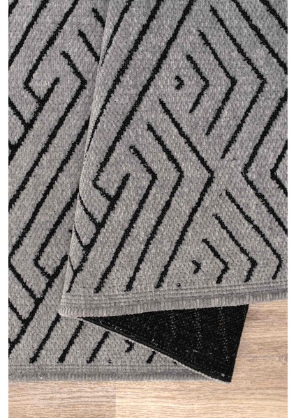 SERELIA-002 Şönil Kilim Dokuma, Jakarlı ve Kaymaz Taban Antialerjik, Makinede Yıkanabilir Leke Tutmaz Halı