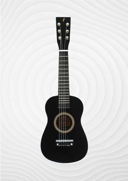 FR-23BK 6 Telli Çocuk Gitarı - Siyah