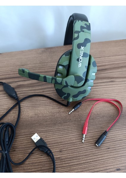Army Style 9d Oyuncu Kulaklığı