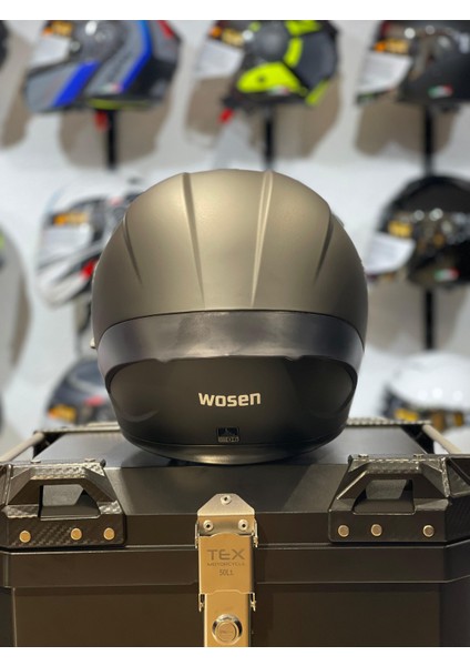 202 Matt Black Siyah Çene Açılır Kask Şeffaf Vizörlü modelleri
