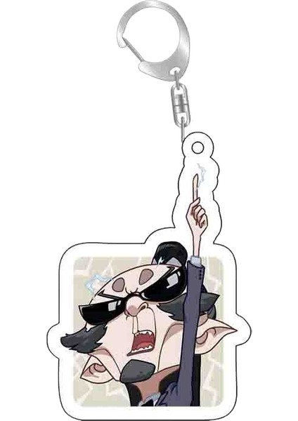 Nezha Karikatür Anahtarlık (Yurt Dışından)