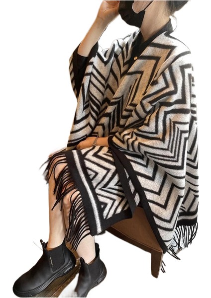 Moda Pelerin Şal (Yurt Dışından)