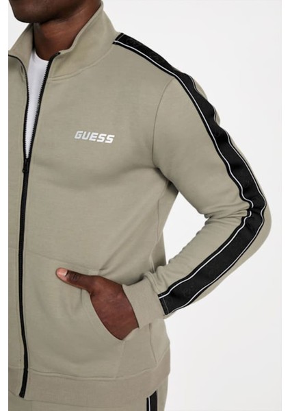 Erkek Mickey Full Fermuarlı Sweatshirt - Yeşil fırsatları
