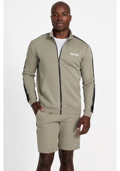 Erkek Mickey Full Fermuarlı Sweatshirt - Yeşil indirimleri