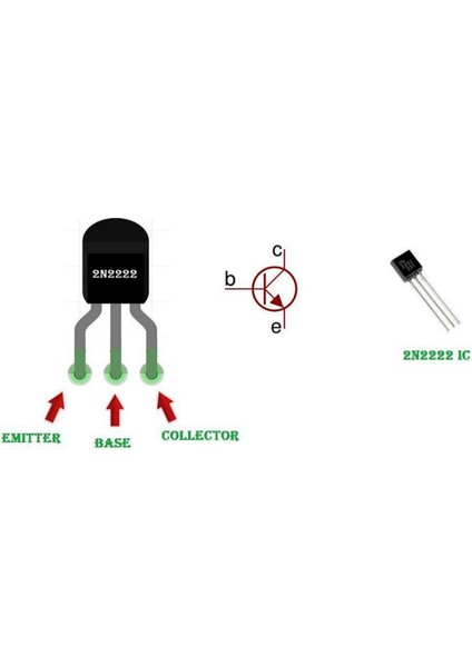 2N2222A Npn Bipolar Junction Transistor fiyatları