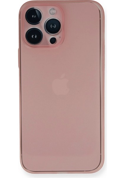 Iphone 14 Pro Kılıf Pp Ultra Ince Kapak - Pembe Bstmy