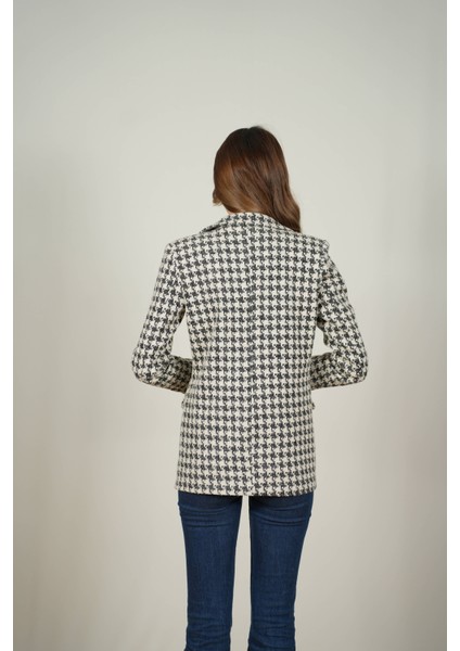 Büyük Kazayağı Ceket Siyah fırsatları