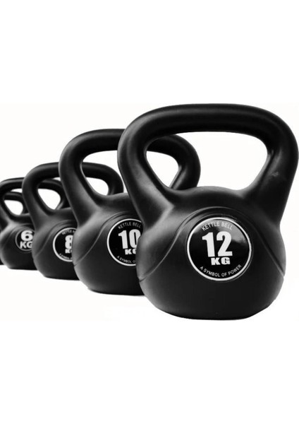 12 kg Çaydanlık Tipi Dambıl Kettlebell Ağırlık