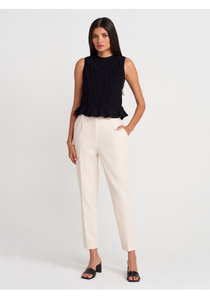 50845 Kolsuz Crop Bluz-Siyah fırsatları