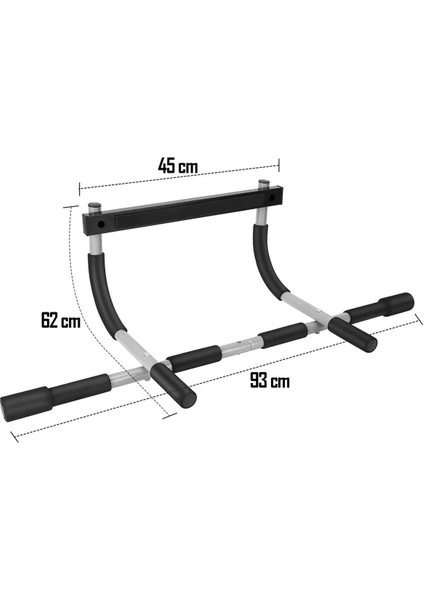 Kapı Barfiksi Çok Fonksiyonlu Mekik Şınav Barfix Aleti Demiri Çubuğu Chin Up Pull Up Demiri