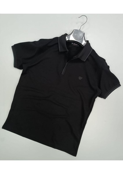 Gewer Slim Fit Erkek Kısa Kol Polo Yaka Tshirt - 7317