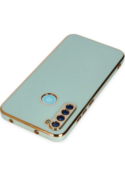 Xiaomi Redmi Note 8 Kılıf Volet Silikon - Açık Yeşil Bstmy