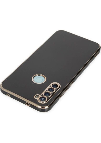 Xiaomi Redmi Note 8 Kılıf Volet Silikon - Siyah Bstmy