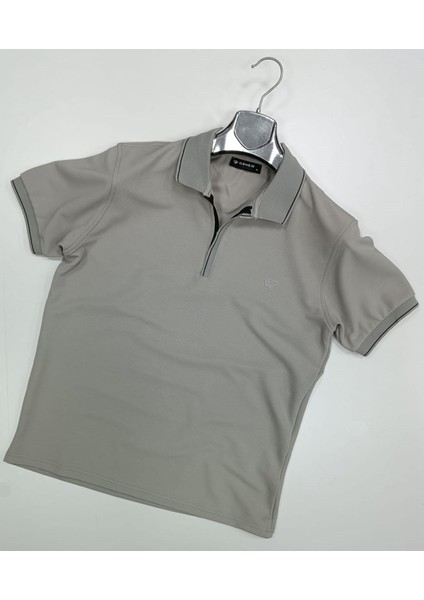 Gewer Slim Fit Erkek Kısa Kol Polo Yaka Tshirt - 7317