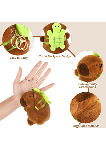 Cappy Bara Peluş Anahtarlık