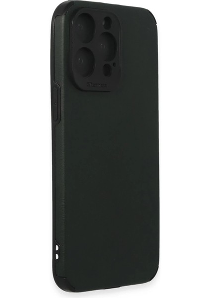 Iphone 15 Pro Max Kılıf Loop Deri Silikon - Yeşil Bstmy