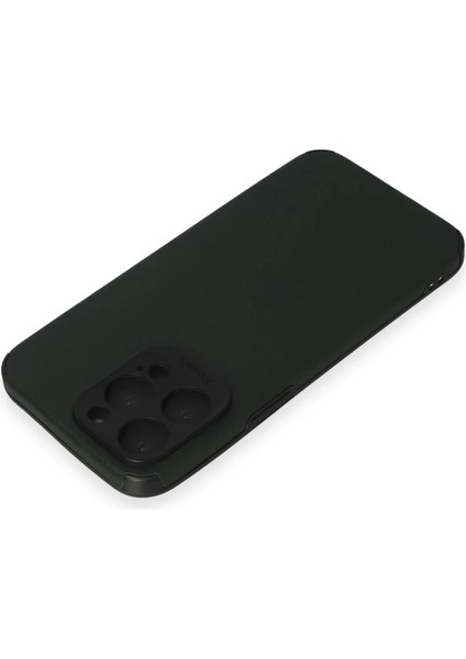 Iphone 15 Pro Max Kılıf Loop Deri Silikon - Yeşil Bstmy