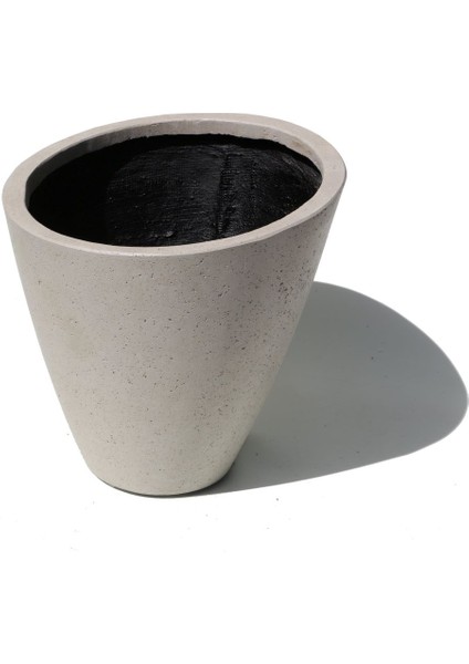Beton Trapez Saksı
