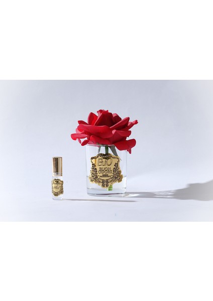 Cam Gold Kirmizi Tek Gül Ev Parfumu | Kaliteli ve Uzun Süre Kalıcı Koku